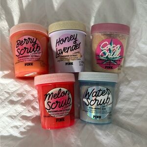 PINK Victoria's Secret Bath & Body Scrub Set - Multicolor